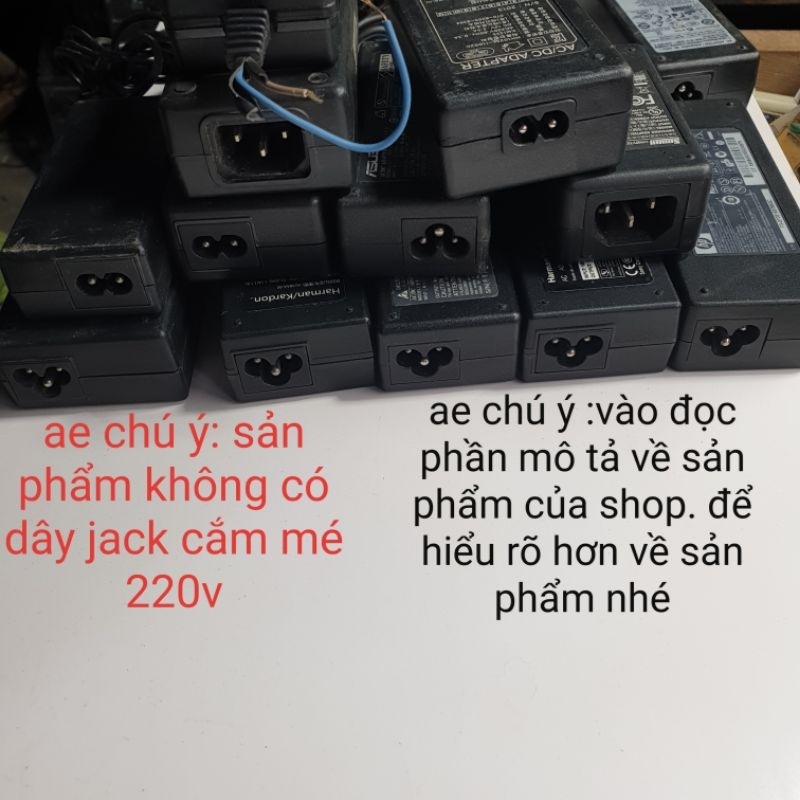 Nguồn adapter và sạc laptop cũ .hoạt động bình thường