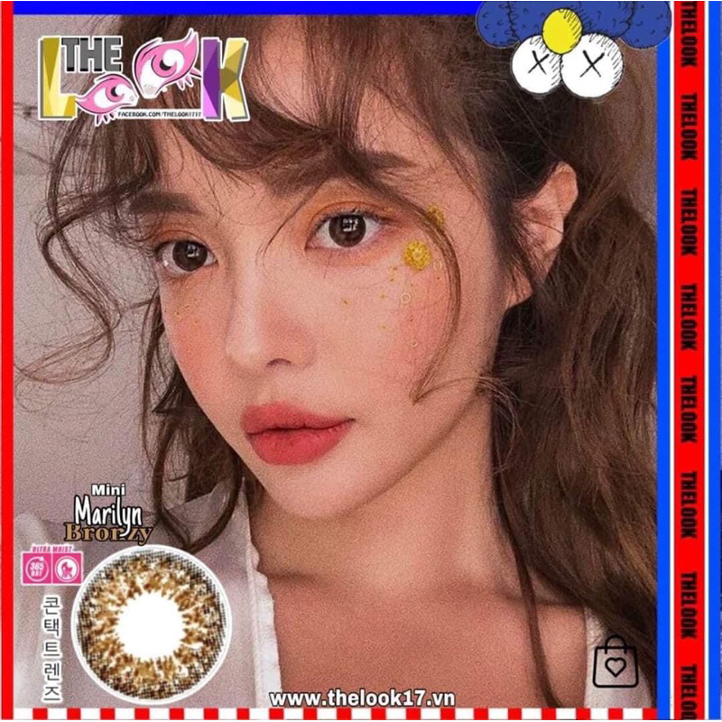 Lens Marilyn Bronzy siêu ẩm 24h TheLoOk
