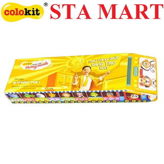 Bút sáp màu / sáp tô màu thiên long - colokid cr-c021 / 24 màu