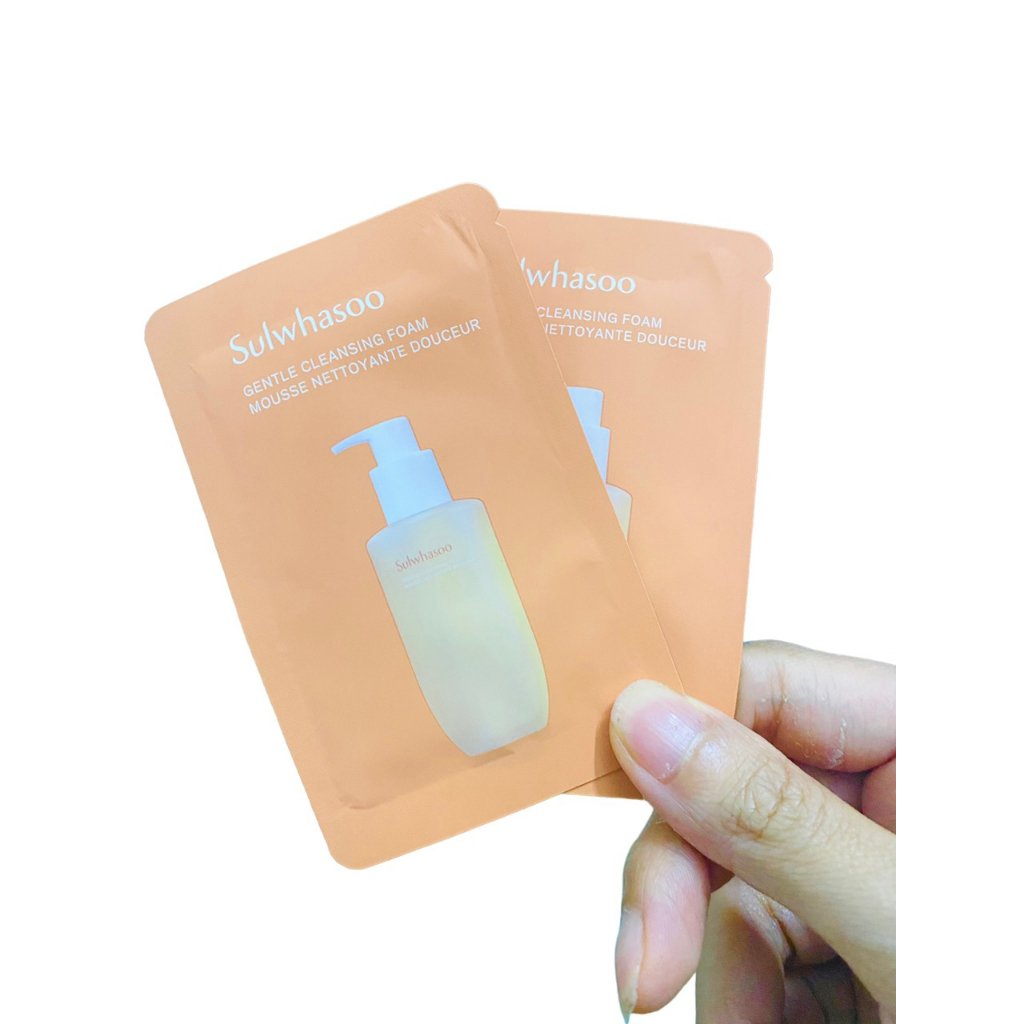 Gói Sữa Rửa Mặt Sulwhasoo dịu nhẹ - GENTLE CLEANSING FOAM (4 ml)
