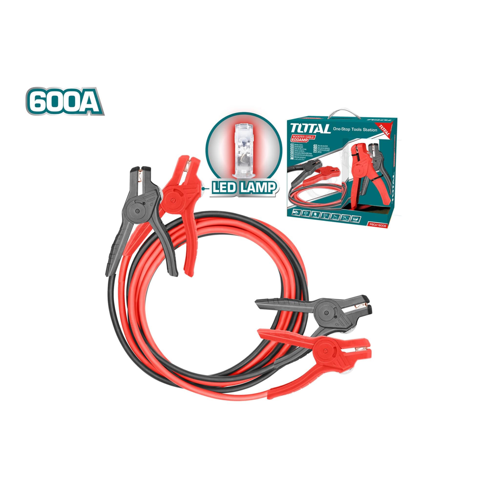 (at8) Dây cáp sạc bình acqui 600A TOTAL PBCA16008L