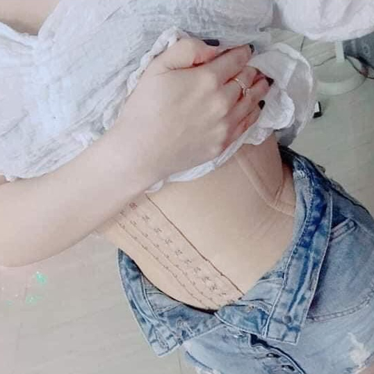 Gen nịt bụng Slimming Sline chiều dài 24cm, 28cm