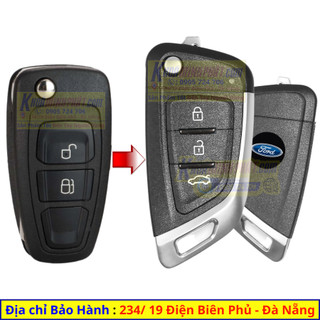 Chìa khoá Remote điều khiển xe Ford Ranger, Tourneo đời 2012-2016 mẫu V14
