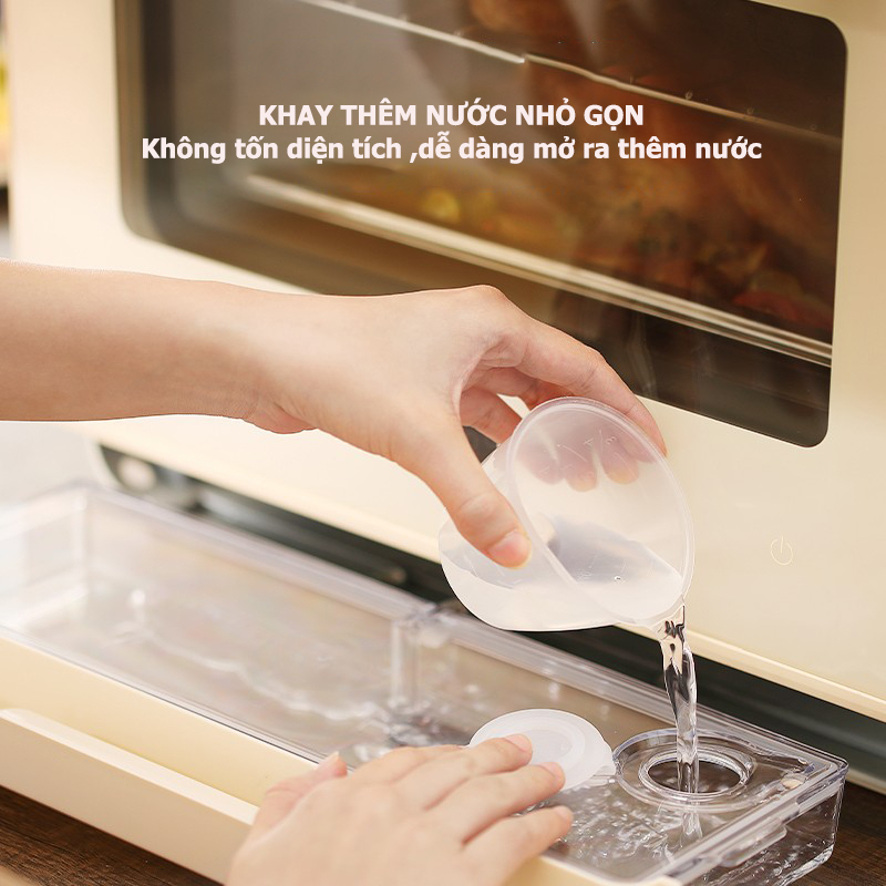 Lò chiên hơi nước Xiaomi Qcooker dung tích 20L với menu 25 chức năng,tiệt trùng/hấp/nướng đồ ăn