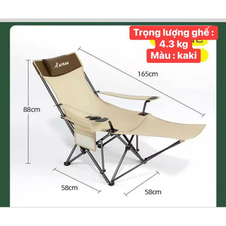 Ghế tựa lưng cao có gác chân