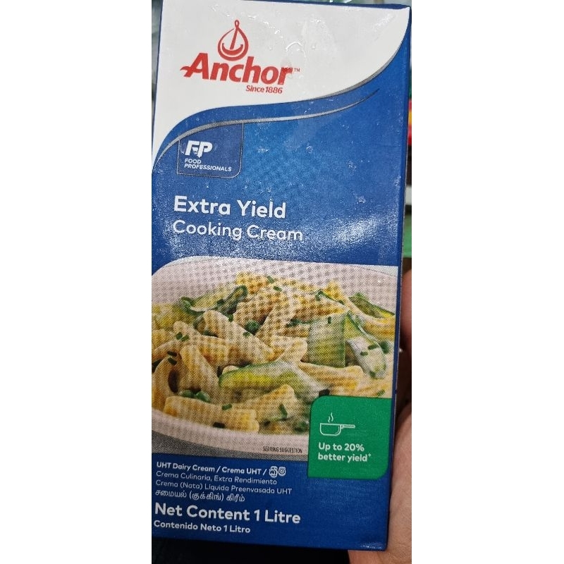 Kem nấu cooking cream Anchor (hộp 1 lít)