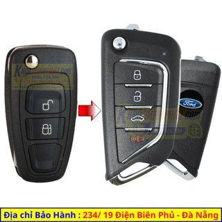 Chìa khoá remote xe ô tôFord Ranger, Tourneo đời 2012-2016 mẫu V21
