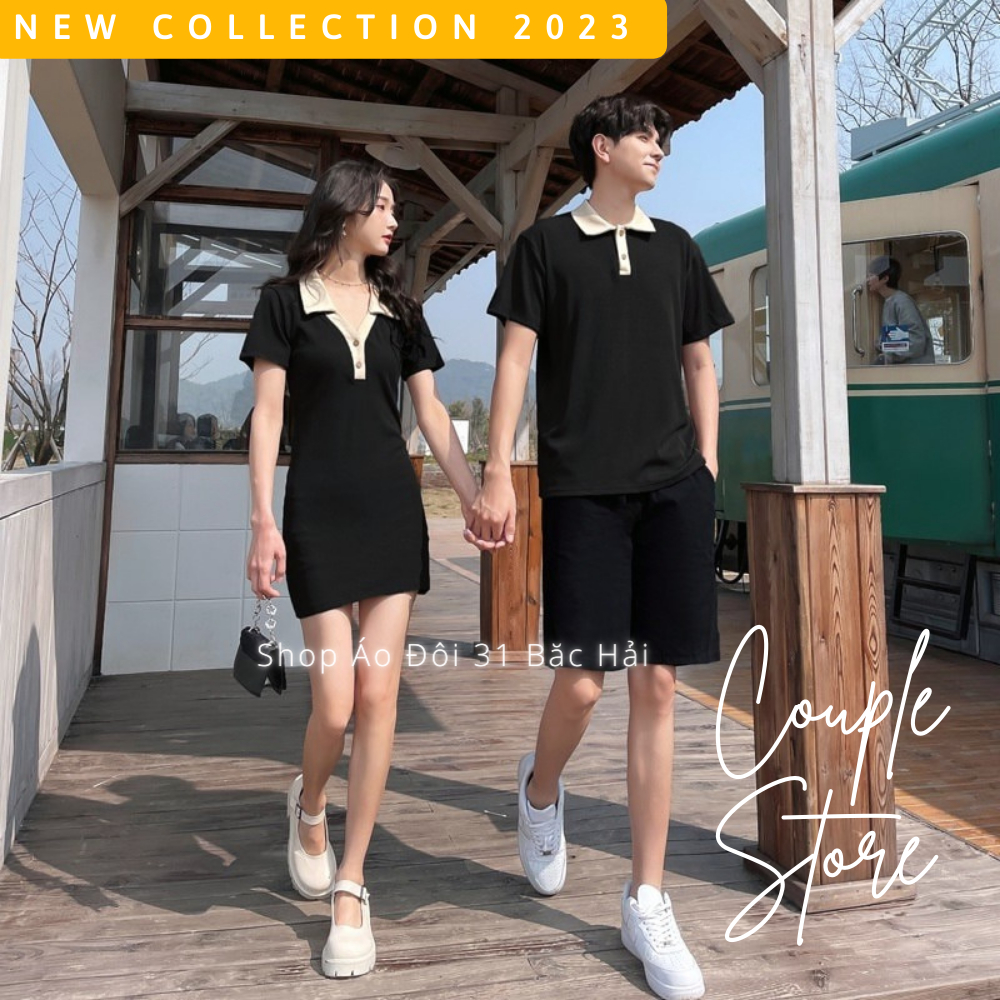 Đồ đôi nam nữ mới nhất - CÓ HÌNH CHỤP THẬT - set đồ cặp nam nữ polo, đồ đôi với người yêu couple