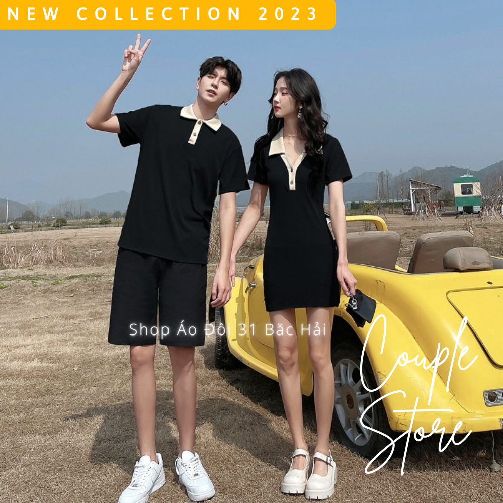 Đồ đôi nam nữ mới nhất - CÓ HÌNH CHỤP THẬT - set đồ cặp nam nữ polo, đồ đôi với người yêu couple