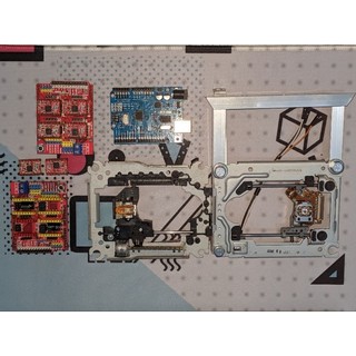 Combo chế cnc mini, cnc laser mini arduino thanh lý