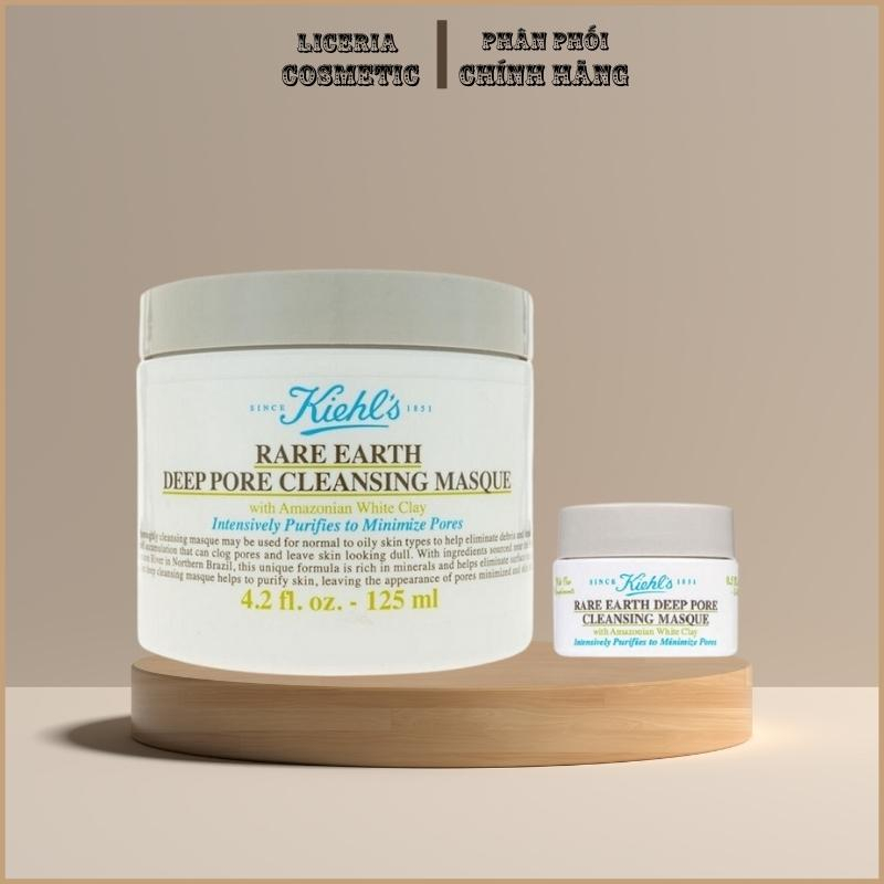 Mặt Nạ Đất Sét Kiehl s Làm Sạch Sâu Se Khít Lỗ Chân Lông, giảm mụn đầu đen 125ml