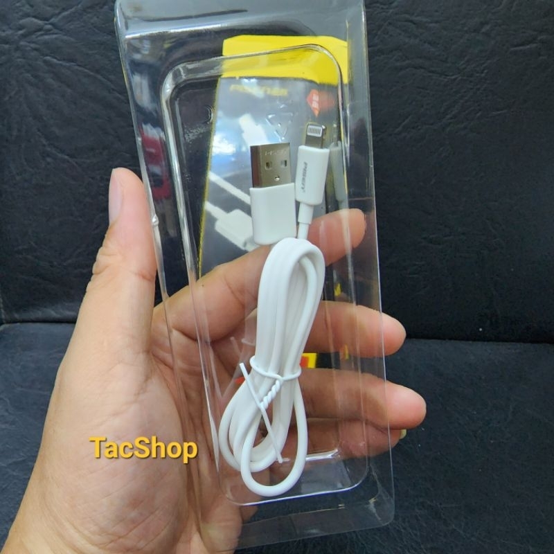 Cáp sạc Pisen Light ning Al05 Fast 900mm hỗ trợ sạc nhanh 2.4A Chính Hãng