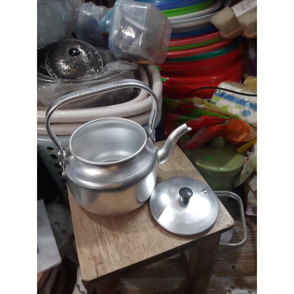Siêu nhôm, ấm nhôm đun nước 1 Lít loại dày
