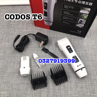 ✅freeship✅ Tông đơ cắt tóc CODOS T6 ( hàng chính hãng )