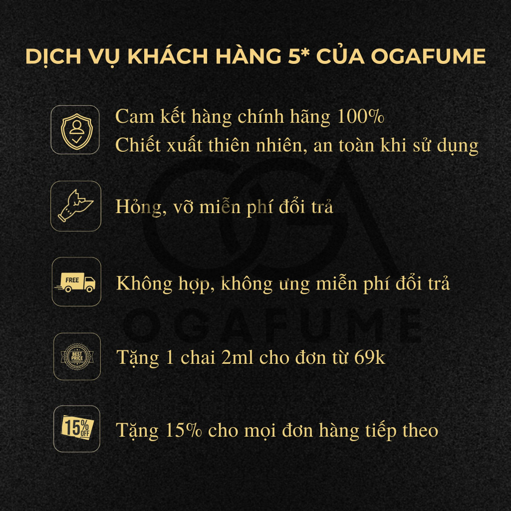 Tinh Dầu Nước Hoa Nữ Ogafume Good Girl Cá tính, Ngọt ngào thích hợp đi học, đi làm, đi chơi - Dạng xịt 10ml