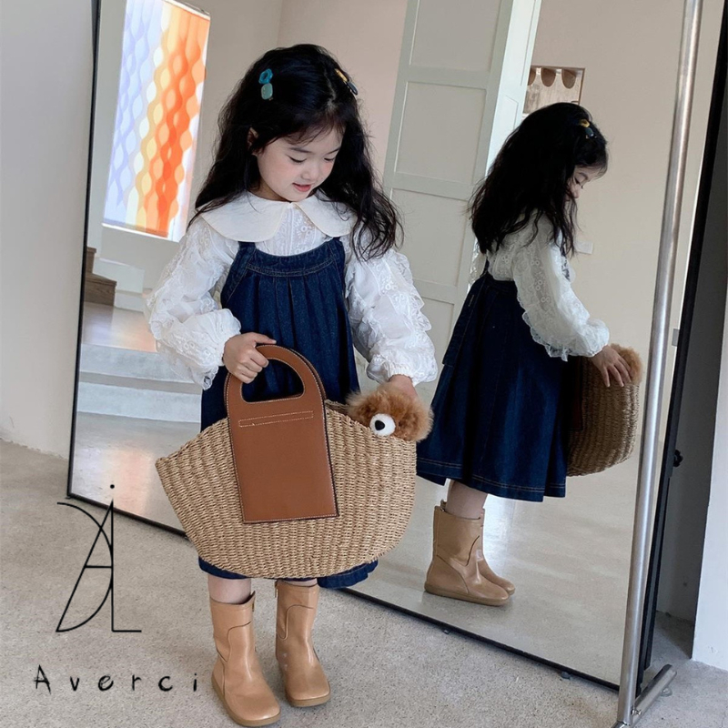 AVERCI túi xách tay cói cá tính siêu xinh AVC31830