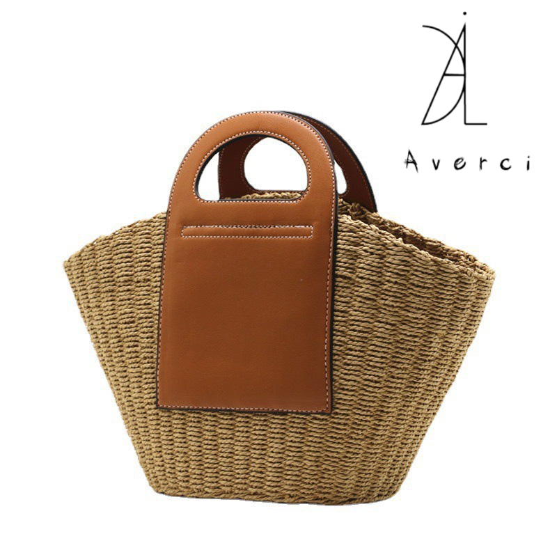 AVERCI túi xách tay cói cá tính siêu xinh AVC31830