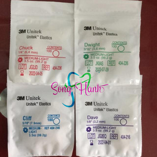 Thun kéo liên hàm chỉnh nha 3M (Gói 100 cái) - Chính hãng Mỹ