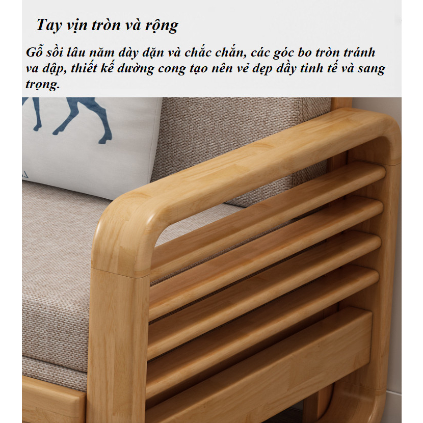 [HOT]Giường Sofa Cao Cấp, Sofa Giường Gỗ Phòng Khách Đa Năng, Ghế Sofa Tiện Dụng Đa Năng ( Tặng Kèm Đệm+Gối ) | BigBuy360 - bigbuy360.vn
