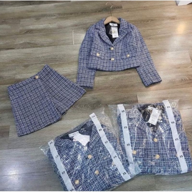 Bộ vest dạ MNG chất dạ cao cấp, mềm mại