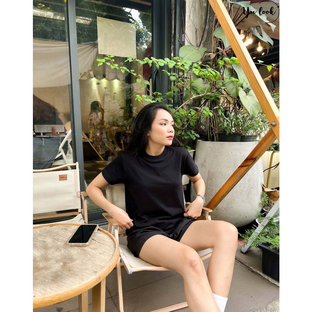 Áo Thun Baby Tee Yulook - Đen