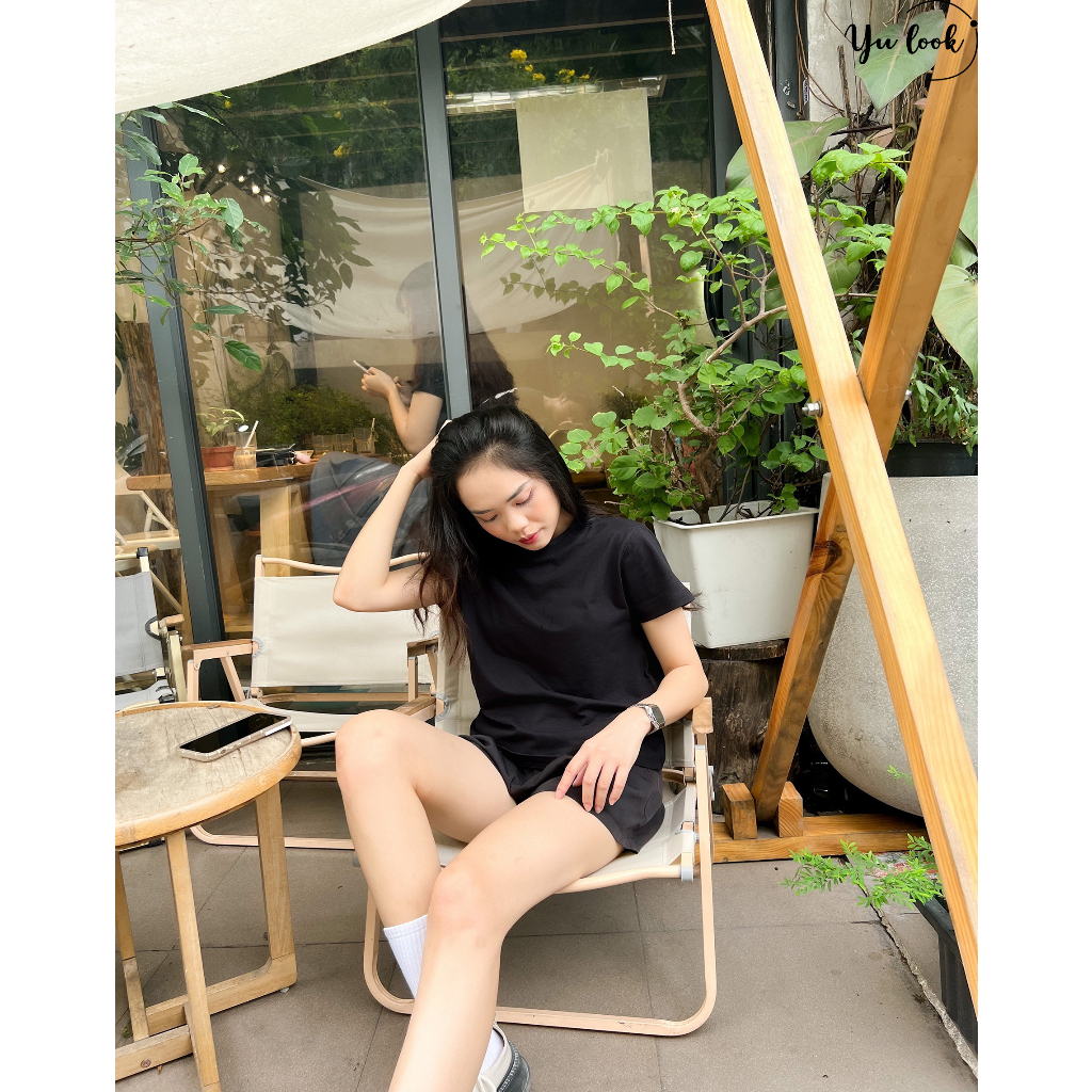 Áo Thun Baby Tee Yulook - Đen
