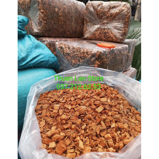 Nguyên Kiện Xơ Dừa Cục Tầm 10kg Đã Qua Xử Lí Dùng Trồng Lan, Kiểng Lá