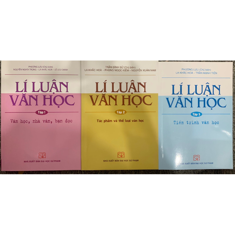 Sách - Combo Lí luận văn học (3 tập)