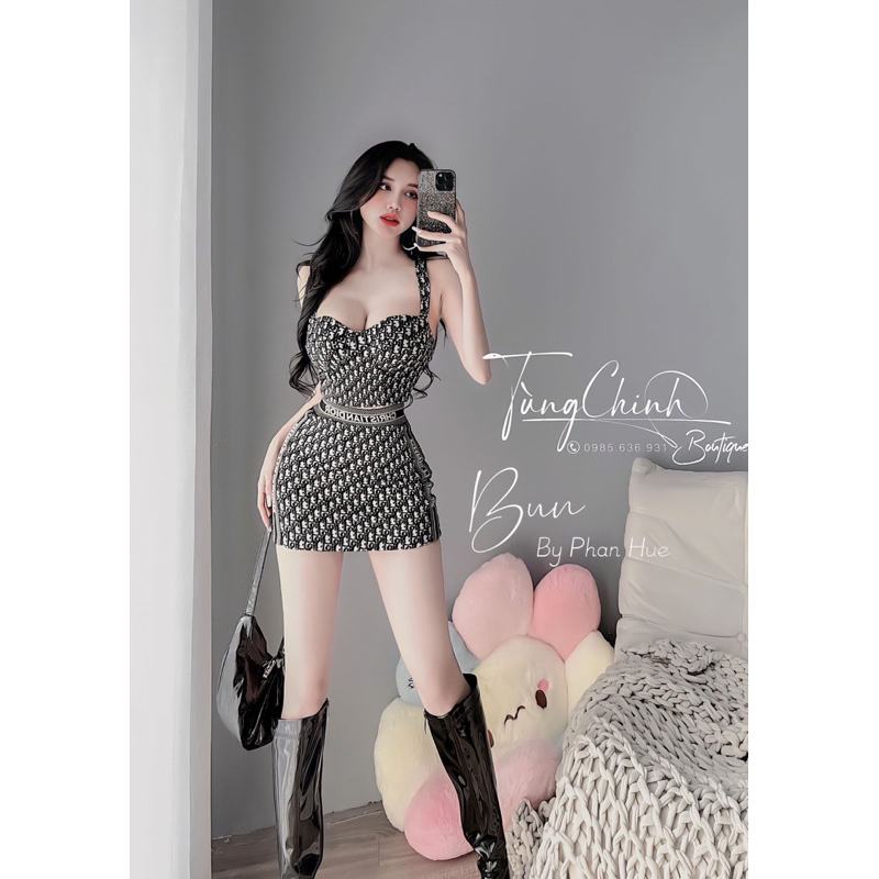 Sét đầm 2 dây sẵn đệm tôn dáng