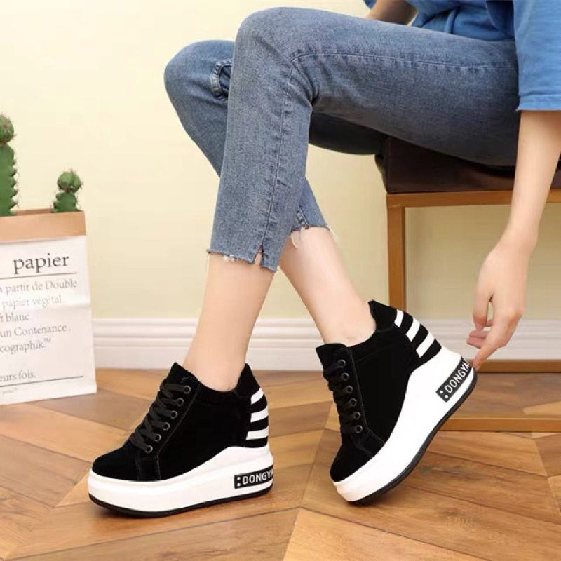 giày thể thao đế độn 10cm