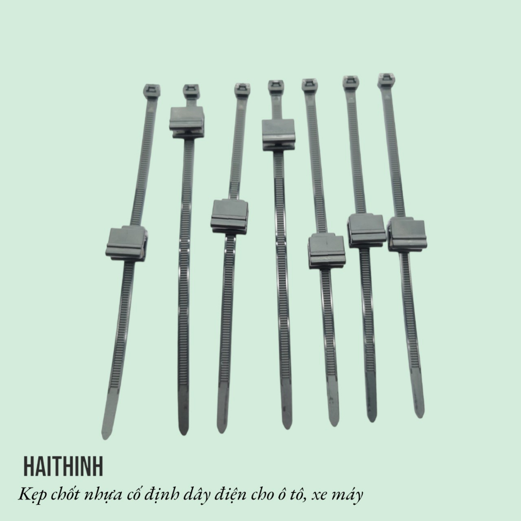 10 Dây rút ghim, dây thít chuyên dụng cho ô tô , xe máy...có thể tháo chốt rời dùng như dây rút thường.
