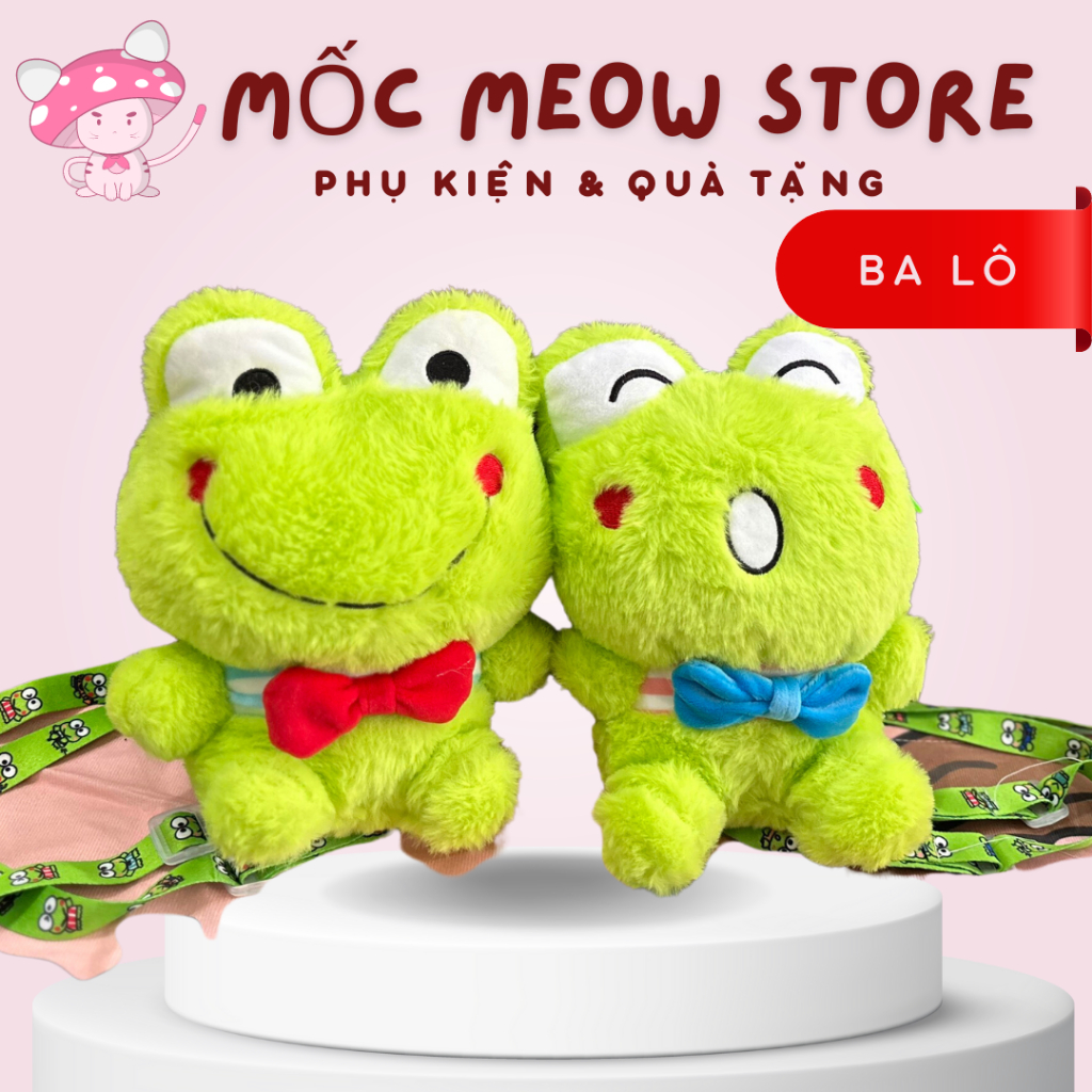 Túi Đeo Vai Ếch Ộp Dễ Thương, Đựng Đồ Tiện Dụng Đi Du Lịch, Đi Chơi. Mốc Meow Store