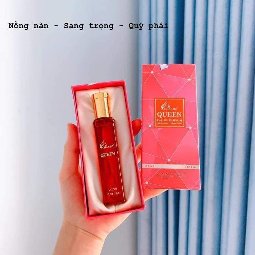 Nước hoa Nữ Charme Queen 20ml tươi mát , thơm lâu, sang trọng
