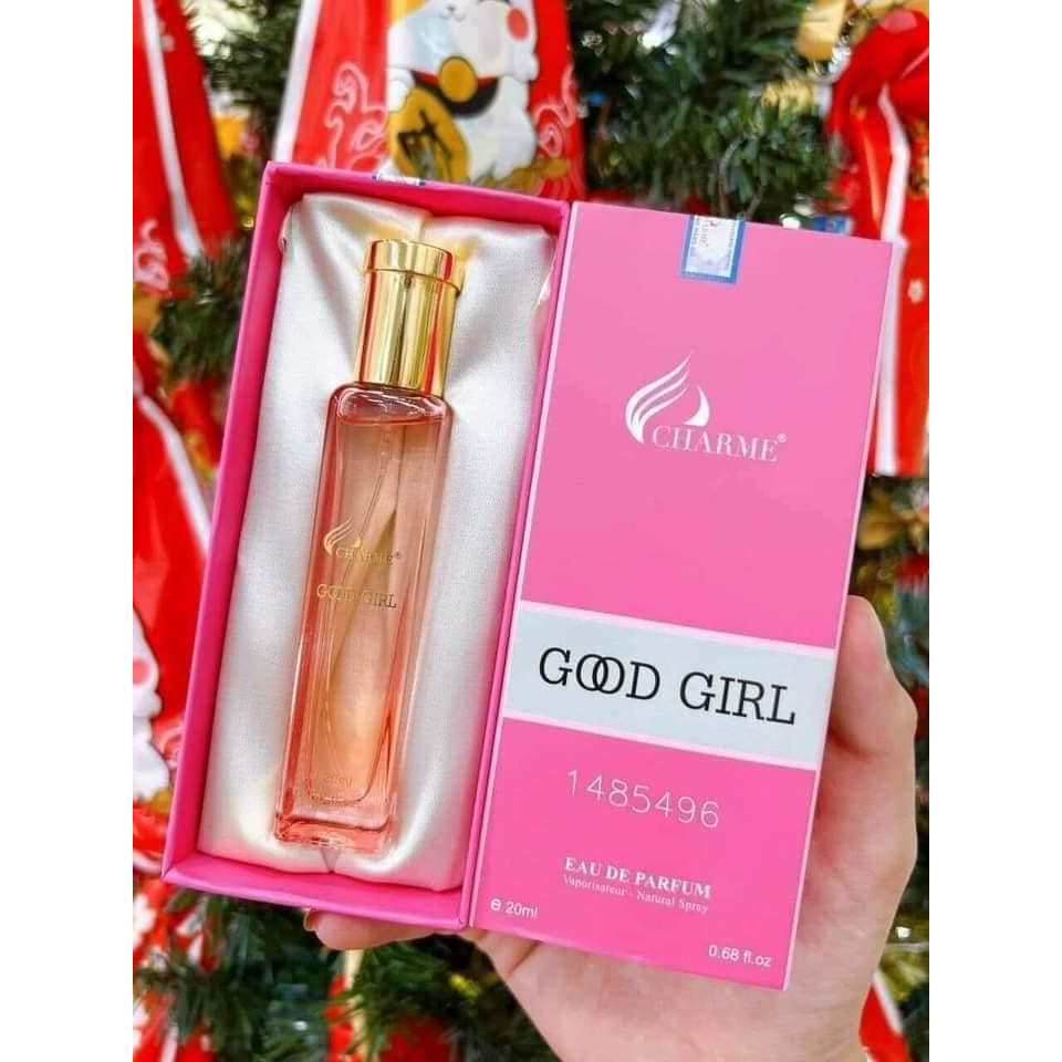 Nước hoa Nữ Charme Good Girl 20ml, thơm lâu, ngọt ngào, sang trọng