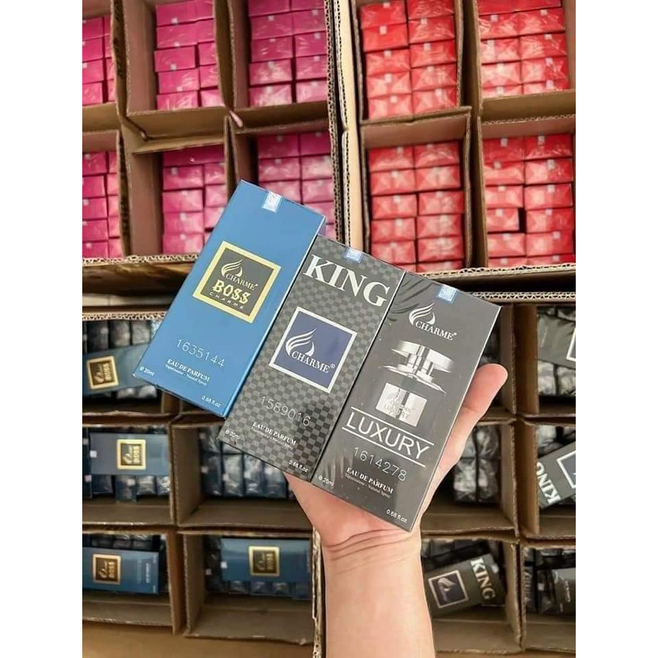 Nước Hoa Nam Charme King 20ml Nam tính, lịch lãm