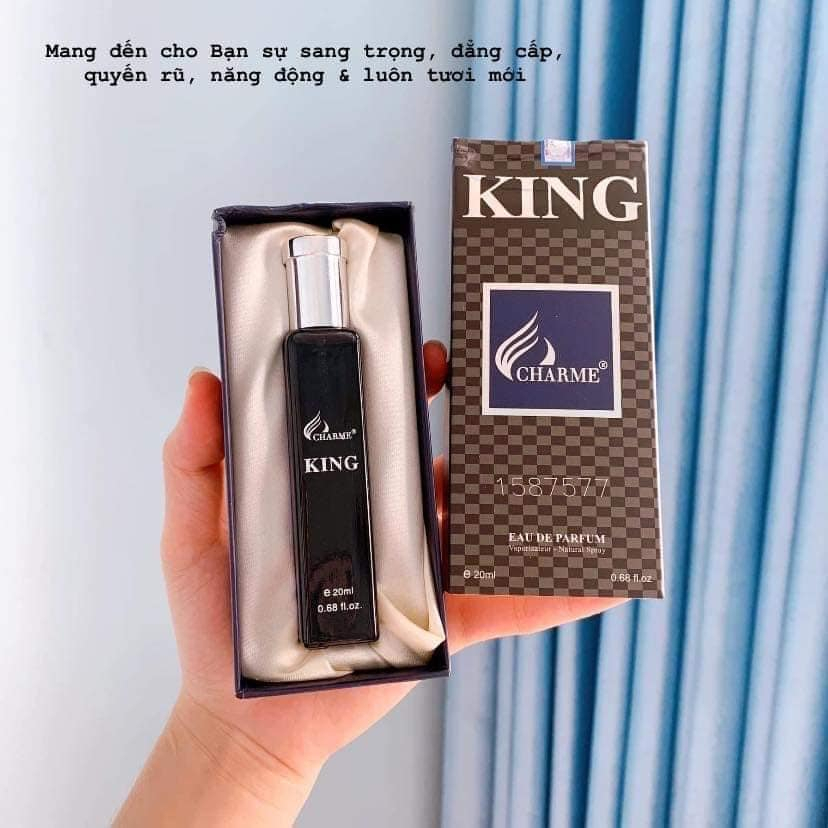 Nước Hoa Nam Charme King 20ml Nam tính, lịch lãm