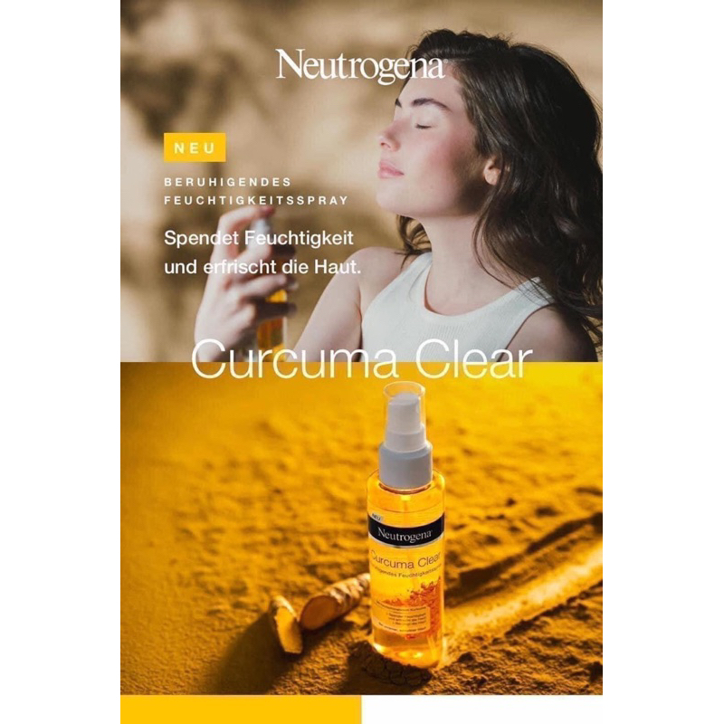 (BIG SALE) XỊT KHOÁNG CHIẾT SUẤT NGHỆ NEUTROGENA 125ML