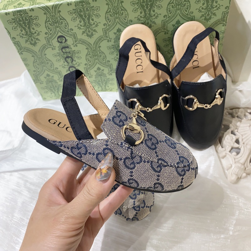 Sục bé trai và gái GC cao cấp da mềm đế êm full box túi chuẩn hàng QCCC cho bé từ 3-10 tuổi