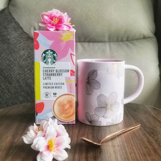 [STARBUCKS VN] - CỐC SỨ CHERRY BLOSSOM (SAKURA) HANDLE MUG 12oz