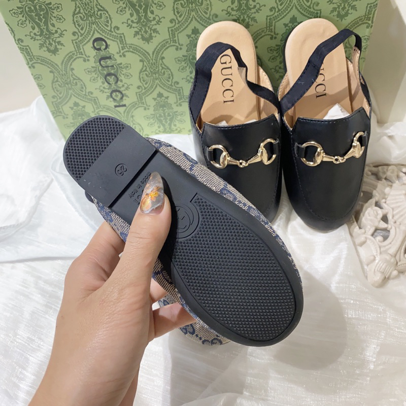 Sục bé trai và gái GC cao cấp da mềm đế êm full box túi chuẩn hàng QCCC cho bé từ 3-10 tuổi