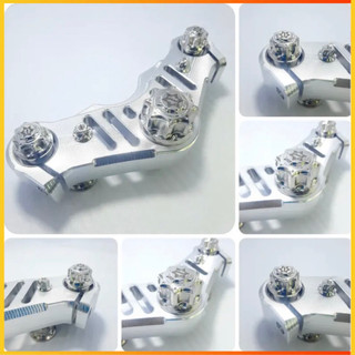 Chảng ba Raider / Chảng ba Satria chất liệu nhôm cao cấp CNC nguyên khối mẫu mã được thị trường săn đón