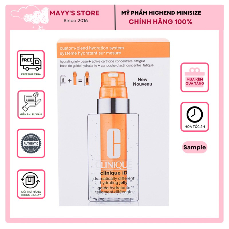 Sample Kem Dưỡng Cấp Nước CLINIQUE ID Mới Nhất
