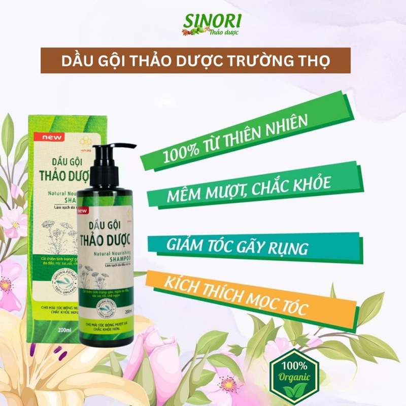 [ Giảm 50%] Dầu gội thảo dược Trường thọ