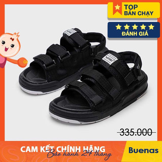 (pass) sandal vento đế đen