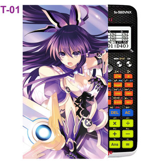 Decal - hình dán máy tính casio fx570, fx580, ...nhân vật tohka anime date a live