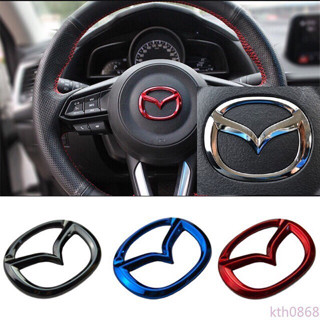 Logo Vô Lăng Mazda Cx5, Mazda 3, Mazda Cx8, Mazda 6, Mazda 2, Chất Liệu Hợp Kim Cao Cấp Không Rỉ