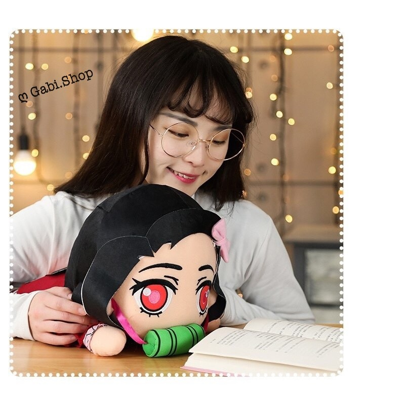 Gấu Bông Nesoberi Nezuko 44cm