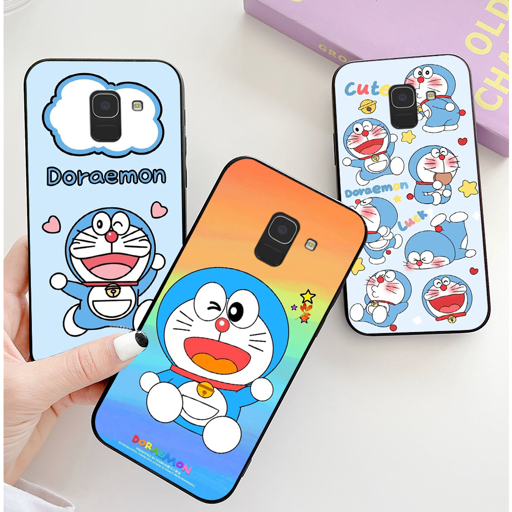 Ốp lưng Samsung ss j6 plus / ss j6+ / a8 2018 / a8 plus 2018 / ss j6 2018 in hình doraemon siêu đáng