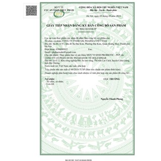 MEN VI SINH Probiotic - PEP