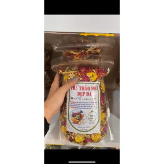 Trà thảo mộc đẹp da gói 500gr đủ các vị hoa mix thơm ngon
